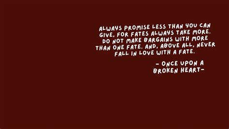 once upon a broken heart quotes